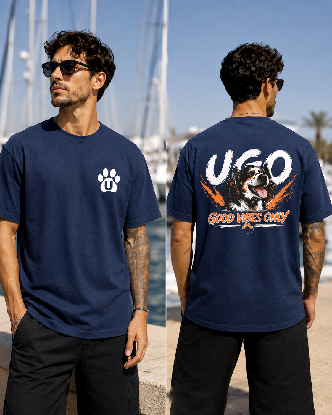 UGO Tee — Good Vibes Only 🐾