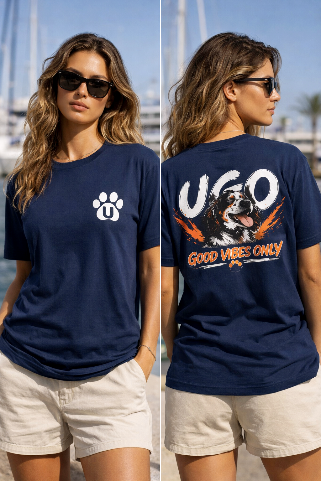 UGO Tee — Good Vibes Only 🐾