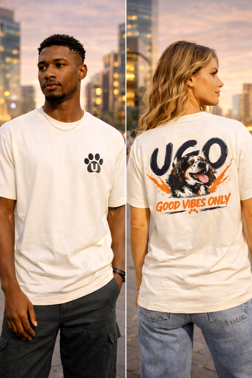 UGO Tee — Good Vibes Only 🐾